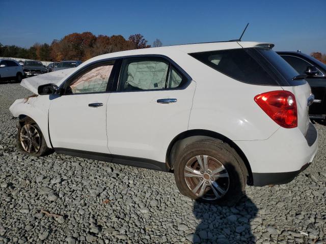 1GNALAEK6FZ103723 - 2015 CHEVROLET EQUINOX LS WHITE photo 2