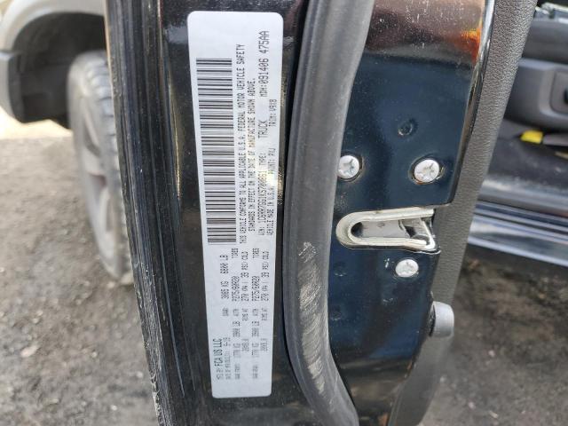 1C6RR7GG1KS700861 - 2019 RAM 1500 CLASS SLT 黑色 照片 12