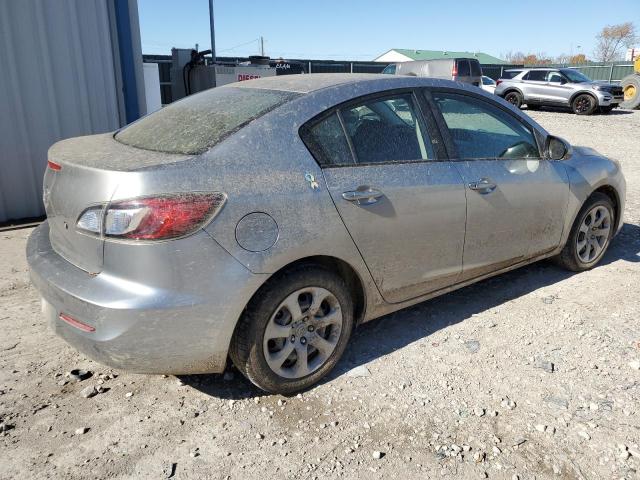 JM1BL1TFXD1762242 - 2013 MAZDA 3 I GRAY photo 3