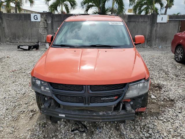 3C4PDCGGXKT737462 - 2019 DODGE JOURNEY CROSSROAD ORANGE photo 5