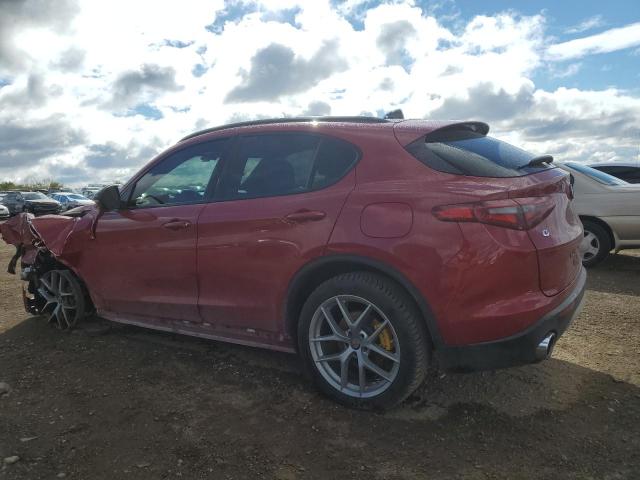 ZASFAKNN9J7B86127 - 2018 ALFA ROMEO STELVIO TI SPORT RED photo 2