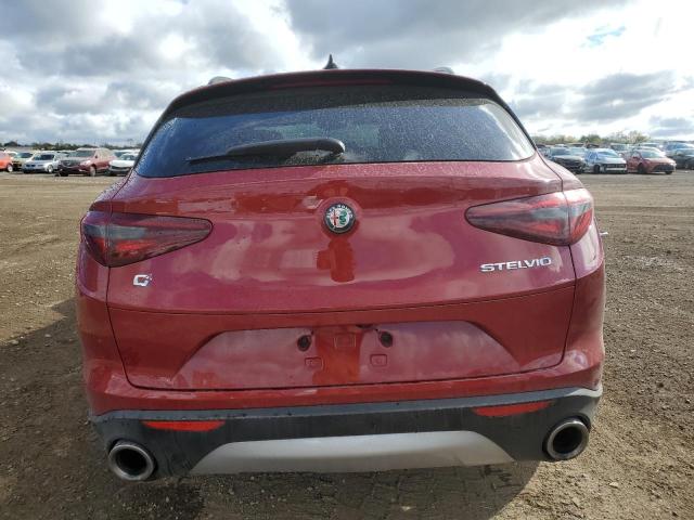 ZASFAKNN9J7B86127 - 2018 ALFA ROMEO STELVIO TI SPORT RED photo 6