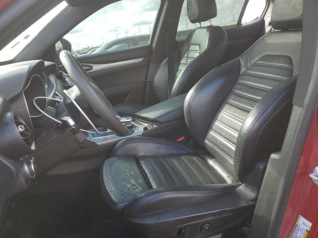 ZASFAKNN9J7B86127 - 2018 ALFA ROMEO STELVIO TI SPORT RED photo 7