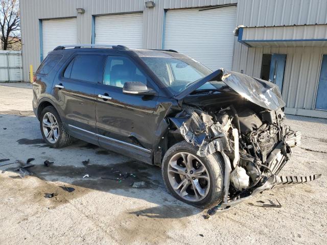 1FM5K8F86DGC20554 - 2013 FORD EXPLORER LIMITED BLACK photo 4