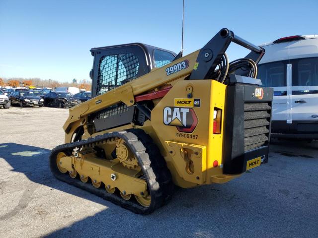 CAT0299DHDY909487 - 2023 CATERPILLAR SKID STEER GOLD photo 3