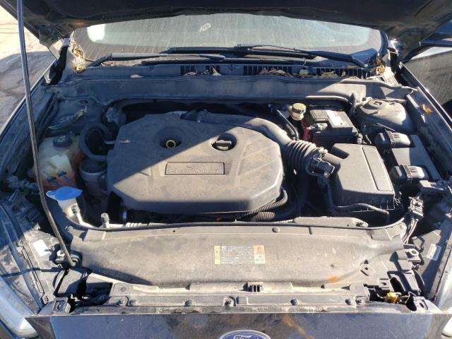 3FA6P0H94DR341972 - 2013 FORD FUSION SE BLACK photo 11