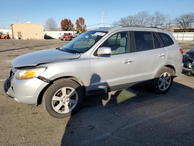 5NMSH73E57H031322 - 2007 HYUNDAI SANTA FE SE SILVER photo 1