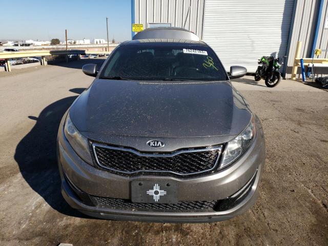 5XXGR4A66DG178837 - 2013 KIA OPTIMA SX CHARCOAL photo 5