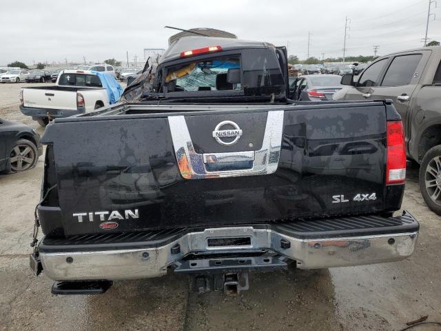 1N6AA0EC7BN302649 - 2011 NISSAN TITAN S BLACK photo 6