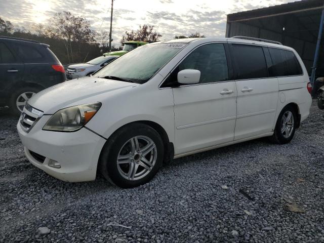 5FNRL388X7B081546 - 2007 HONDA ODYSSEY TOURING WHITE photo 1