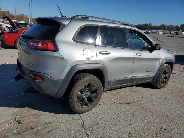 1C4PJMBS6FW776849 - 2015 JEEP CHEROKEE TRAILHAWK SILVER photo 3