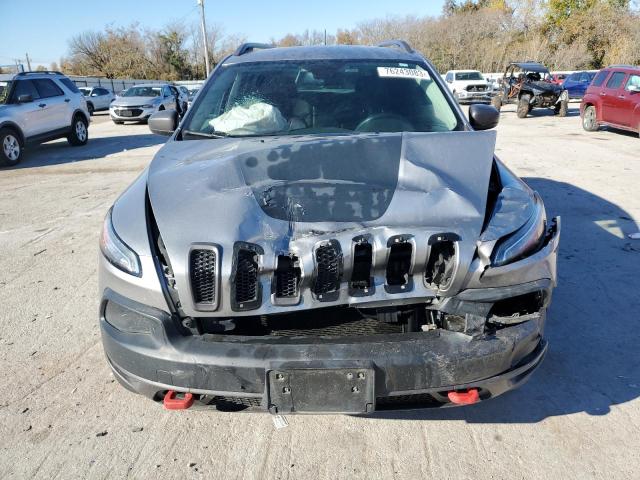 1C4PJMBS6FW776849 - 2015 JEEP CHEROKEE TRAILHAWK SILVER photo 5