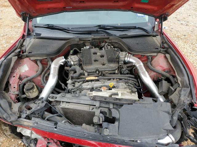 JNKCV64E68M120735 - 2008 INFINITI G37 BASE RED photo 11