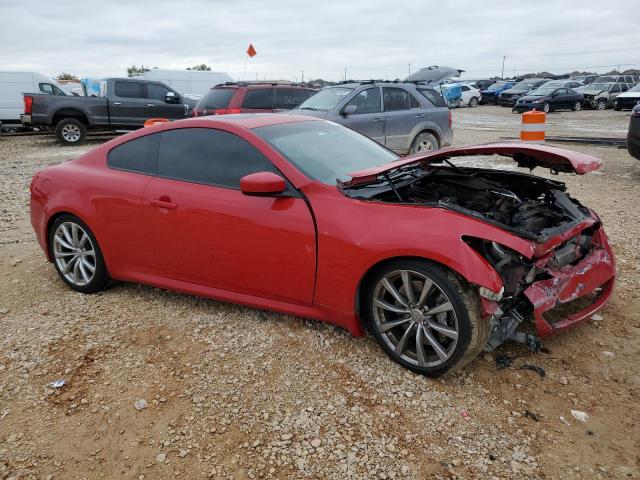 JNKCV64E68M120735 - 2008 INFINITI G37 BASE RED photo 4