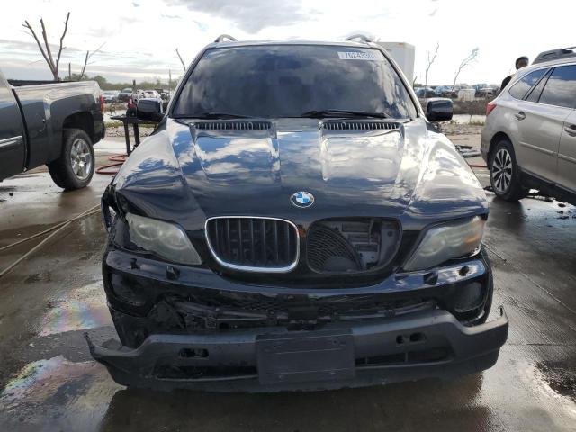 5UXFA13545LY09803 - 2005 BMW X5 3.0I BLACK photo 5