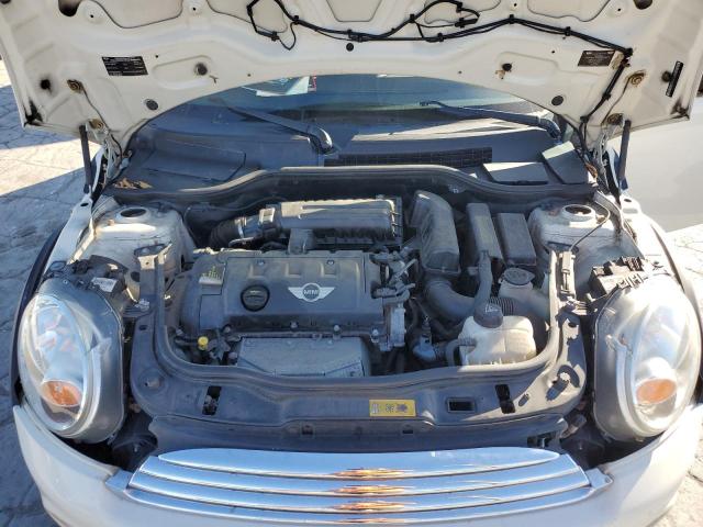 WMWSU3C51CT257075 - 2012 MINI COOPER WHITE photo 11