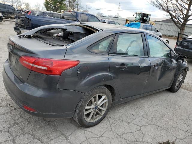 1FADP3F23GL327692 - 2016 FORD FOCUS SE GRAY photo 3