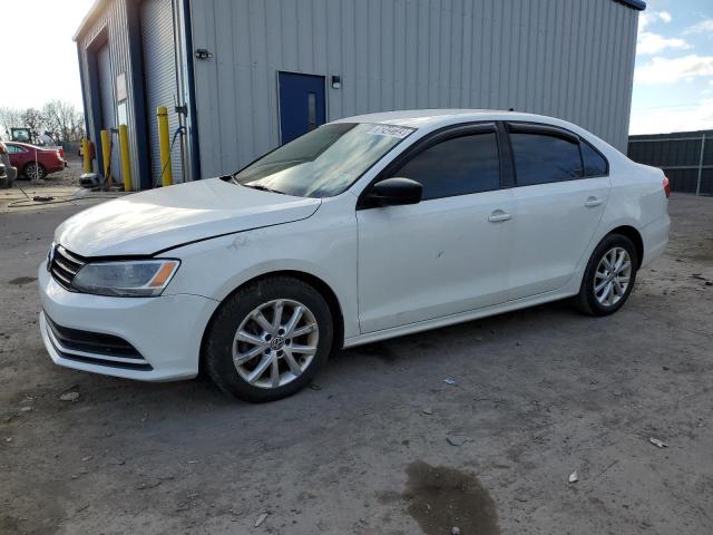 3VWD17AJ1FM298219 - 2015 VOLKSWAGEN JETTA SE WHITE photo 1