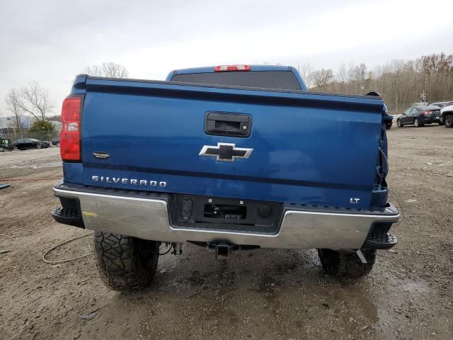 3GCUKREC7GG145545 - 2016 CHEVROLET SILVERADO K1500 LT BLUE photo 6