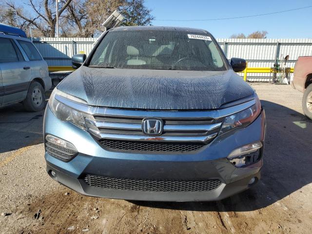 5FNYF6H60JB054267 - 2018 HONDA PILOT EXL BLUE photo 5