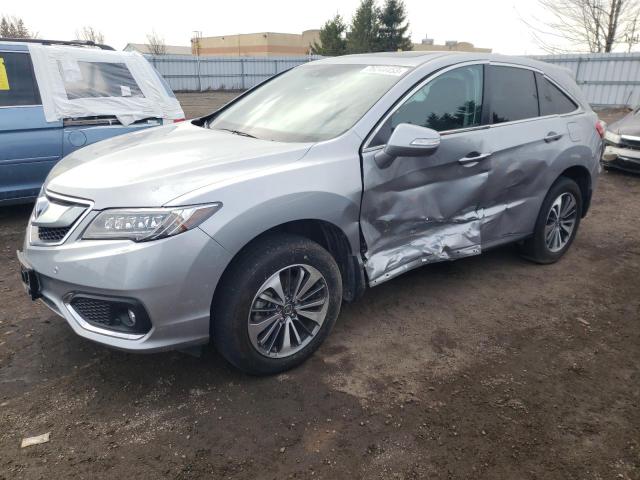 5J8TB4H72JL806102 - 2018 ACURA RDX ADVANCE SILVER photo 1