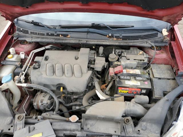 3N1AB6AP0BL708593 - 2011 NISSAN SENTRA 2.0 RED photo 11