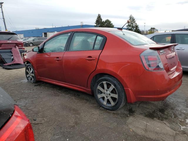 3N1AB6AP0BL708593 - 2011 NISSAN SENTRA 2.0 RED photo 2