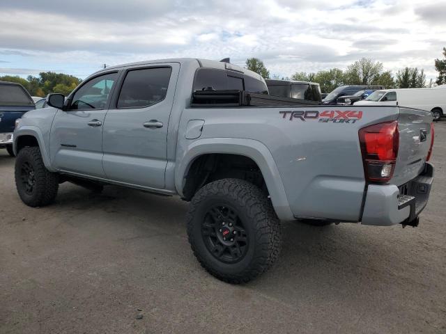 3TMCZ5AN9KM246541 - 2019 TOYOTA TACOMA DOUBLE CAB GRAY photo 2