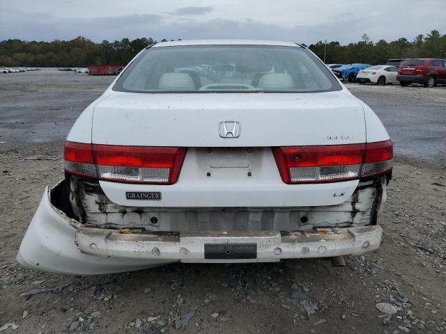 1HGCM56314A095654 - 2004 HONDA ACCORD LX WHITE photo 6