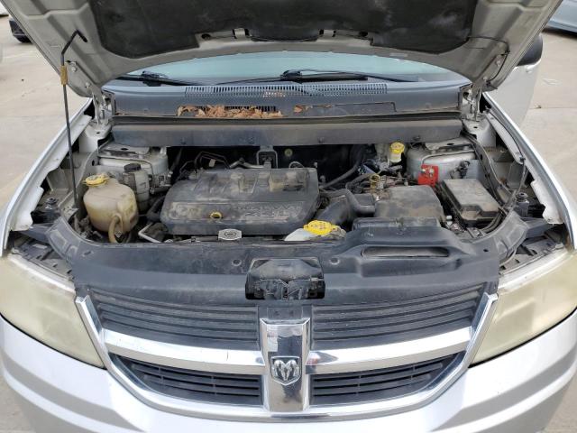 3D4GG47B49T133419 - 2009 DODGE JOURNEY SE SILVER photo 12