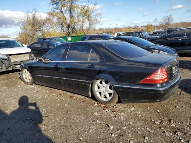 WDBNG83J85A454291 - 2005 MERCEDES-BENZ S 430 4MATIC BLACK photo 2