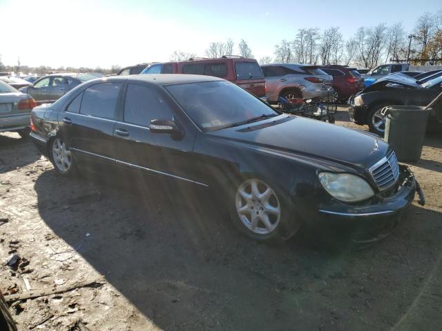 WDBNG83J85A454291 - 2005 MERCEDES-BENZ S 430 4MATIC BLACK photo 4