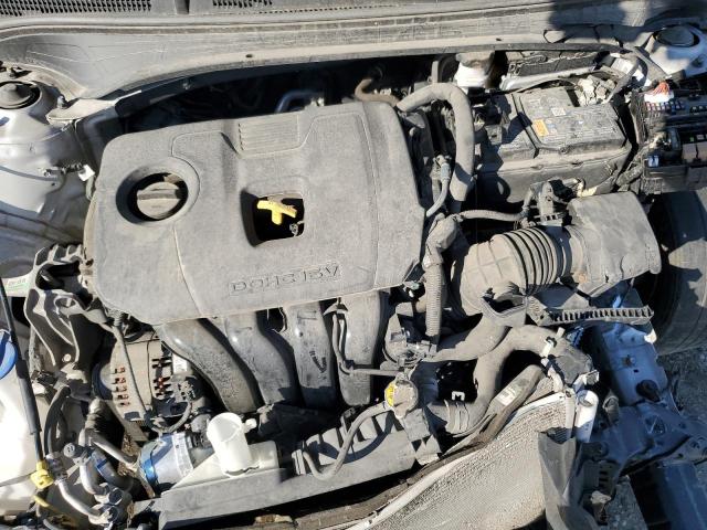 3KPF24AD8ME413374 - 2021 KIA FORTE FE SILVER photo 11