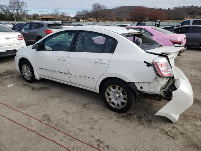 3N1AB6AP9BL727059 - 2011 NISSAN SENTRA 2.0 WHITE photo 2