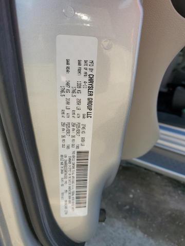 2A4RR8DG5BR704393 - 2011 CHRYSLER TOWN & COU TOURING L SILVER photo 13