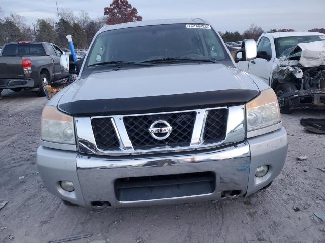 1N6BA0ECXCN327454 - 2012 NISSAN TITAN S SILVER photo 5