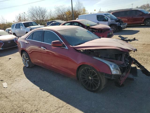 1G6AA5RAXD0134078 - 2013 CADILLAC ATS RED photo 4