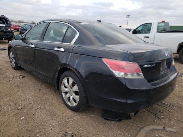 1HGCP36888A046724 - 2008 HONDA ACCORD EXL BLACK photo 2