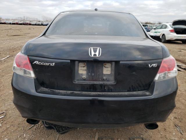 1HGCP36888A046724 - 2008 HONDA ACCORD EXL BLACK photo 6