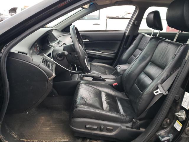 1HGCP36888A046724 - 2008 HONDA ACCORD EXL BLACK photo 7