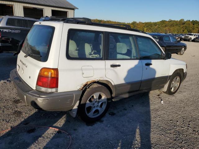 JF1SF6553YH703769 - 2000 SUBARU FORESTER S WHITE photo 3
