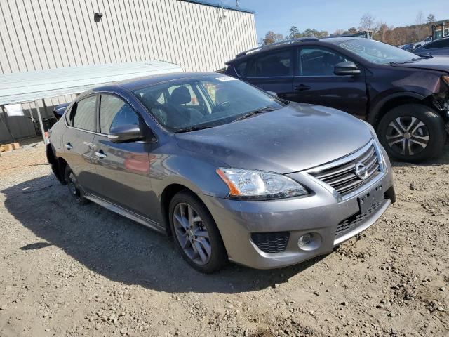 3N1AB7AP1FY313434 - 2015 NISSAN SENTRA S GRAY photo 4