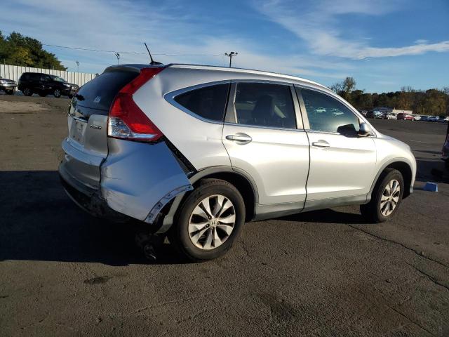 2HKRM4H70EH605196 - 2014 HONDA CR-V EXL SILVER photo 3