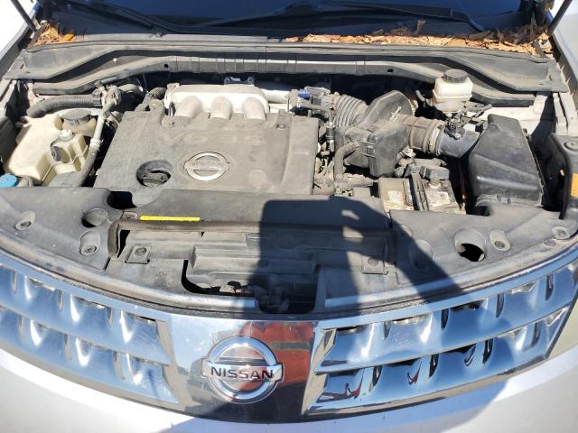 JN8AZ08W17W609600 - 2007 NISSAN MURANO SL SILVER photo 11