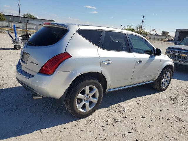 JN8AZ08W17W609600 - 2007 NISSAN MURANO SL SILVER photo 3