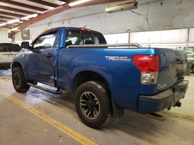 5TFKT52187X001126 - 2007 TOYOTA TUNDRA BLUE photo 2