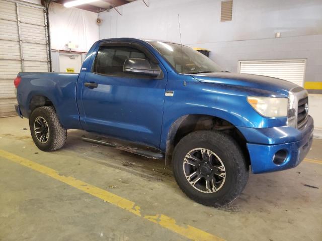 5TFKT52187X001126 - 2007 TOYOTA TUNDRA BLUE photo 4