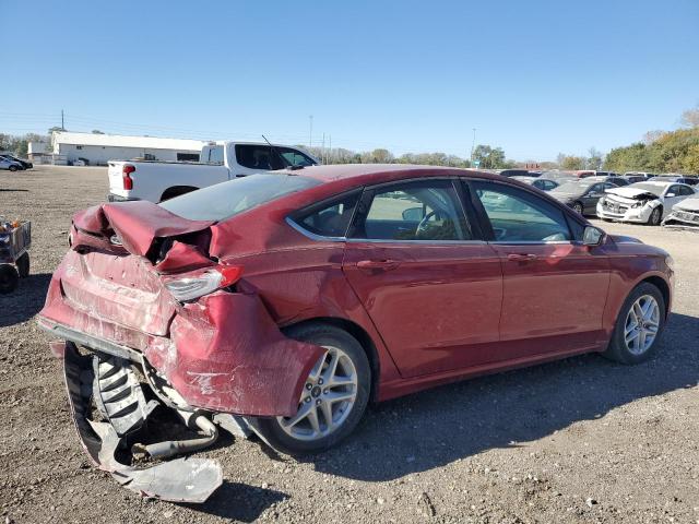 3FA6P0H74ER336478 - 2014 FORD FUSION SE BURGUNDY photo 3