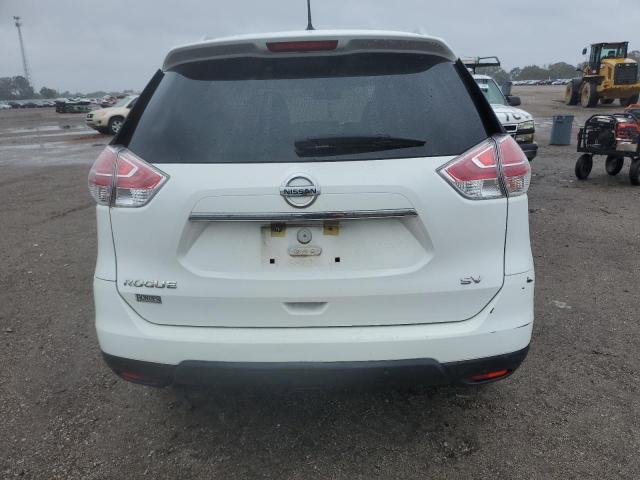 KNMAT2MT6GP689880 - 2016 NISSAN ROGUE S WHITE photo 6