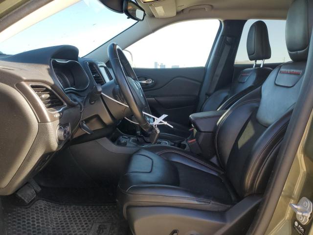 1C4PJMBX8MD102027 - 2021 JEEP CHEROKEE TRAILHAWK GREEN photo 7